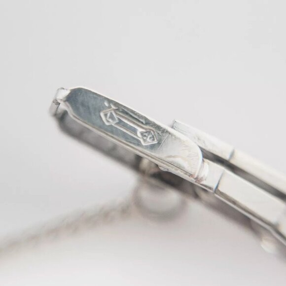 Tiffany & Co 1.5+ CT Diamond 14k White Gold Platinum Women's Watch!! - Picture 7 of 7